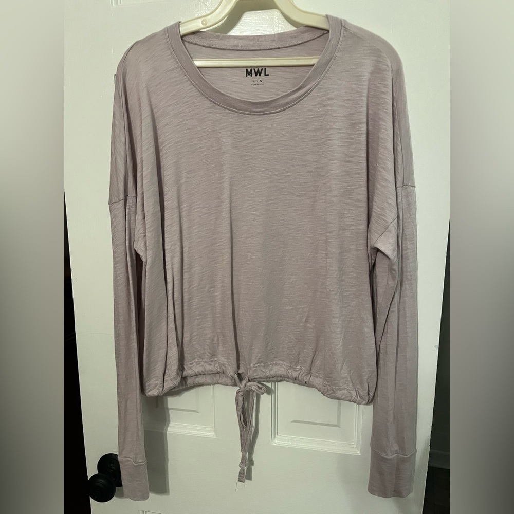 Madewell Lounge drawstring top